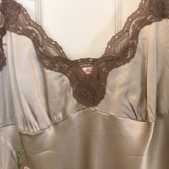 Gold Hawk Embroidered Cami - Picture 3 of 5